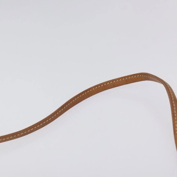 Christian Dior Shoulder Bag PVC Leather Black Gold Auth BA2862 - Picture 9 of 16